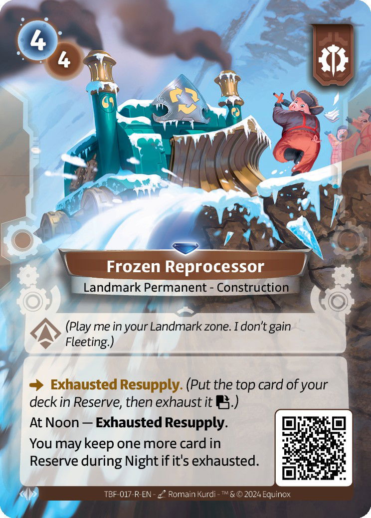 Frozen Reprocessor R Crop image Wallpaper