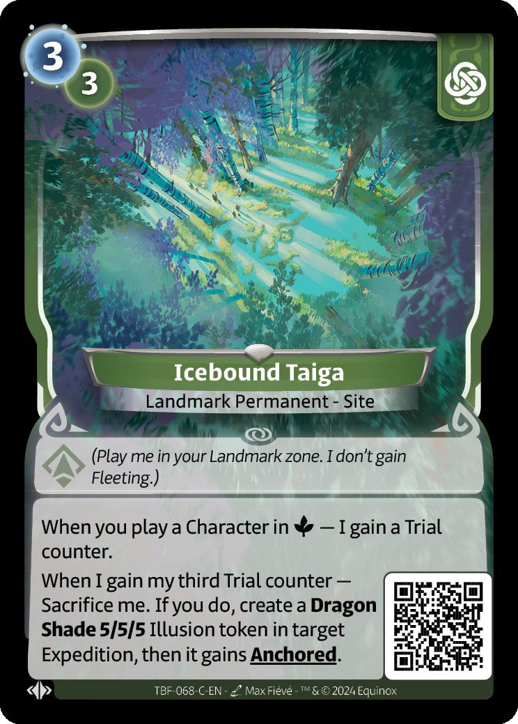 Icebound Taiga C Crop image Wallpaper