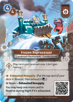 Frozen Reprocessor R