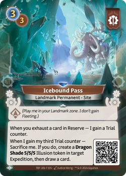 carta spoiler Icebound Pass F