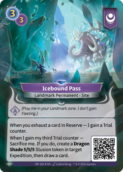 carta spoiler Icebound Pass R