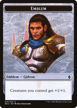 Gideon, Allié de Zendikar Emblème image