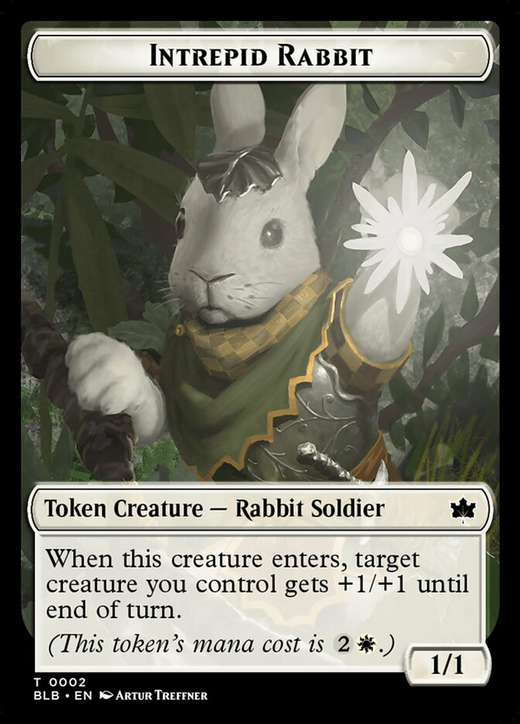 Intrepid Rabbit Token Full hd image