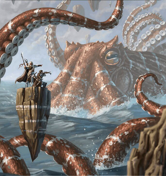 Octopus Token Crop image Wallpaper