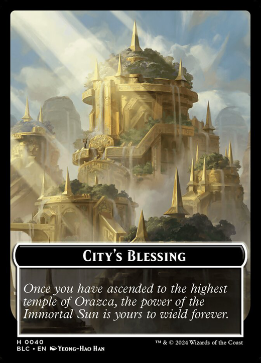 City's Blessing Art Series Full hd image