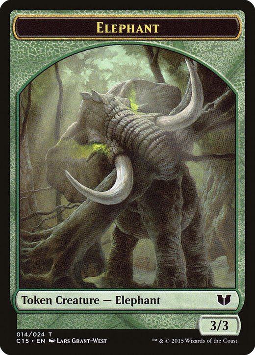 Token Éléphant image