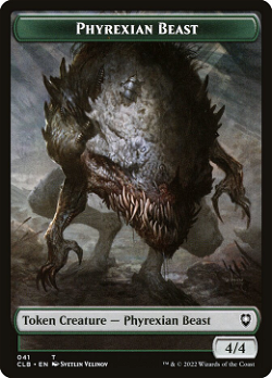 Phyrexian Beast Token