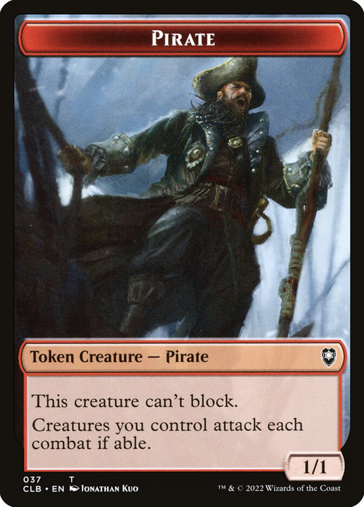 Pirate Token | Magic: the Gathering MTG Cards