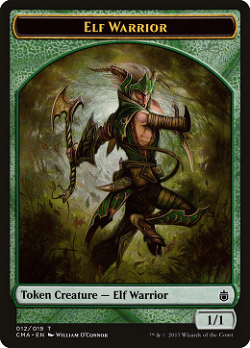 Elf-Krieger-Token image