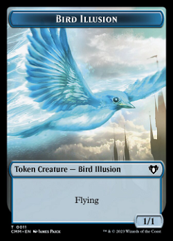 Vogel-Illusionstoken