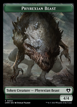 Phyrexian Beast Token image
