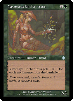 Yavimaya Enchantress image