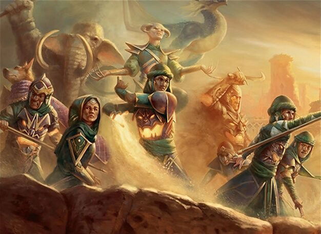 Will of the Abzan Crop image Wallpaper
