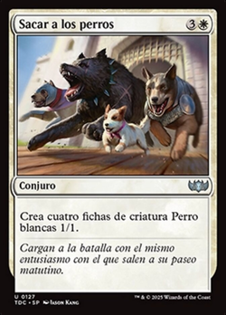 Sacar a los perros