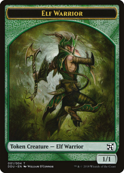 Elf-Krieger-Token image