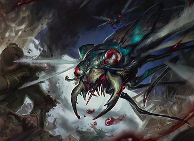 Delta Bloodflies Crop image Wallpaper