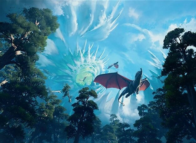 Encroaching Dragonstorm Crop image Wallpaper