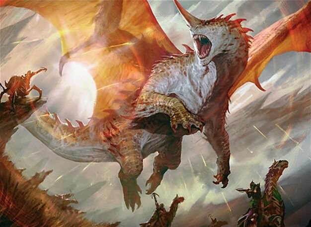 Riling Dawnbreaker // Signaling Roar Crop image Wallpaper