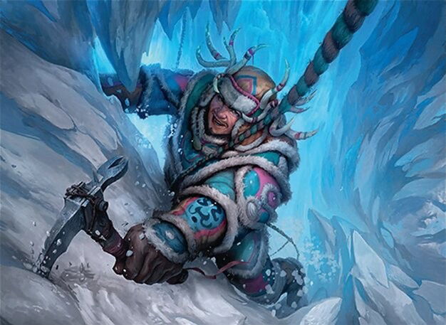 Veteran Ice Climber Crop image Wallpaper