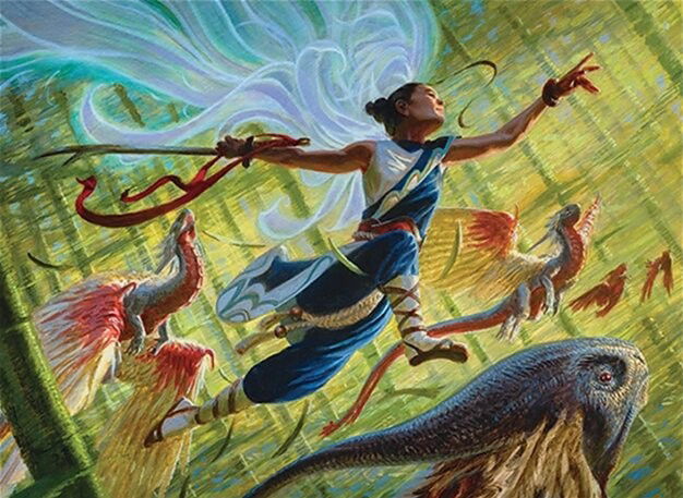 Wingspan Stride Crop image Wallpaper