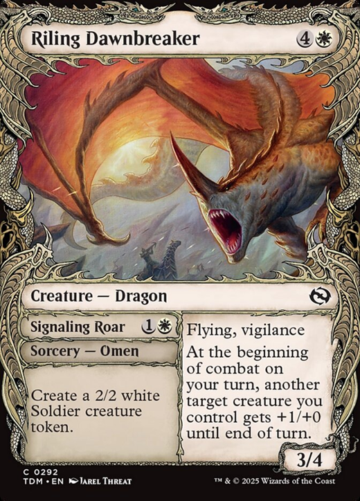 Riling Dawnbreaker // Signaling Roar Full hd image