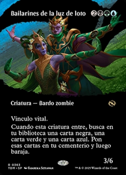 Bailarines de la luz de loto image