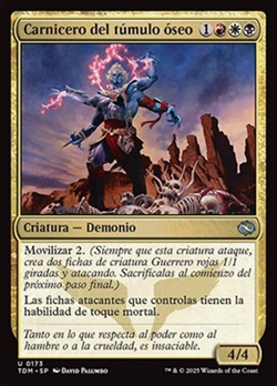 Carnicero del túmulo óseo image