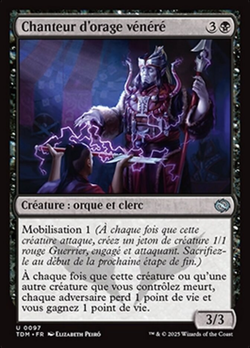 Chanteur d'orage vénéré image