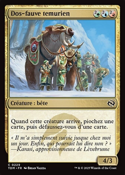 Dos-fauve temurien image