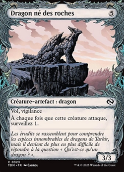 Dragon né des roches image