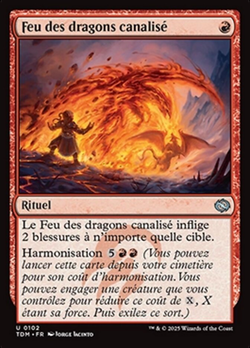 Feu des dragons canalisé image