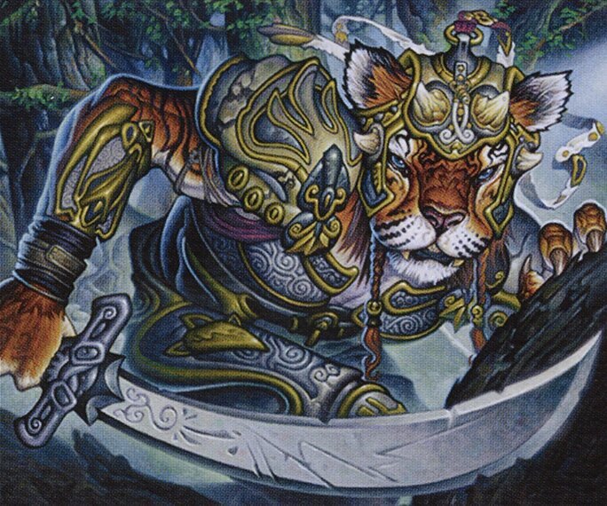 Cat Warrior Token Crop image Wallpaper