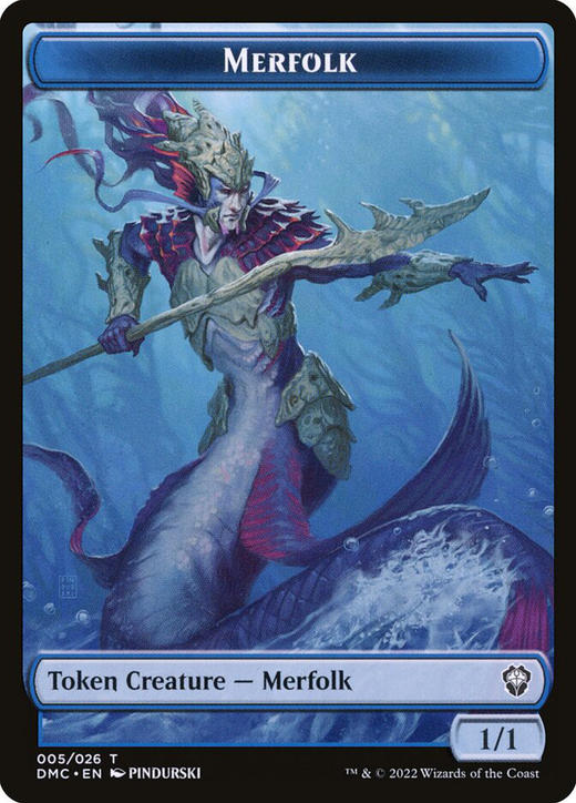 Merfolk Token | Magic: the Gathering MTG Cards