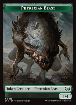 Bestia di Phyrexia-Token