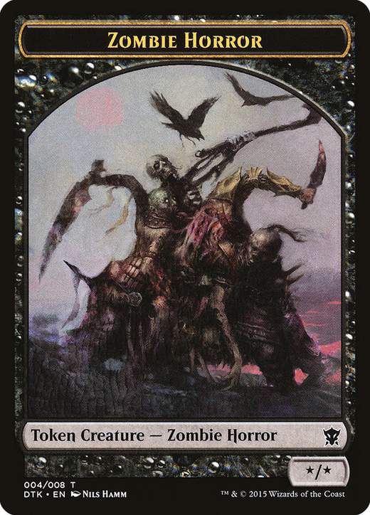 Zombie Horror Token image