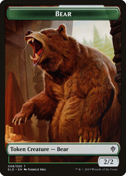 熊のトークン image