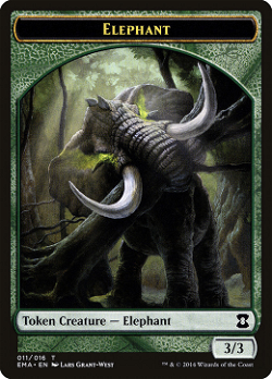 Token Éléphant image