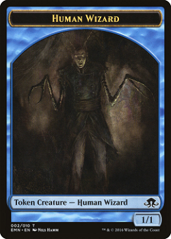 Human Wizard Token image