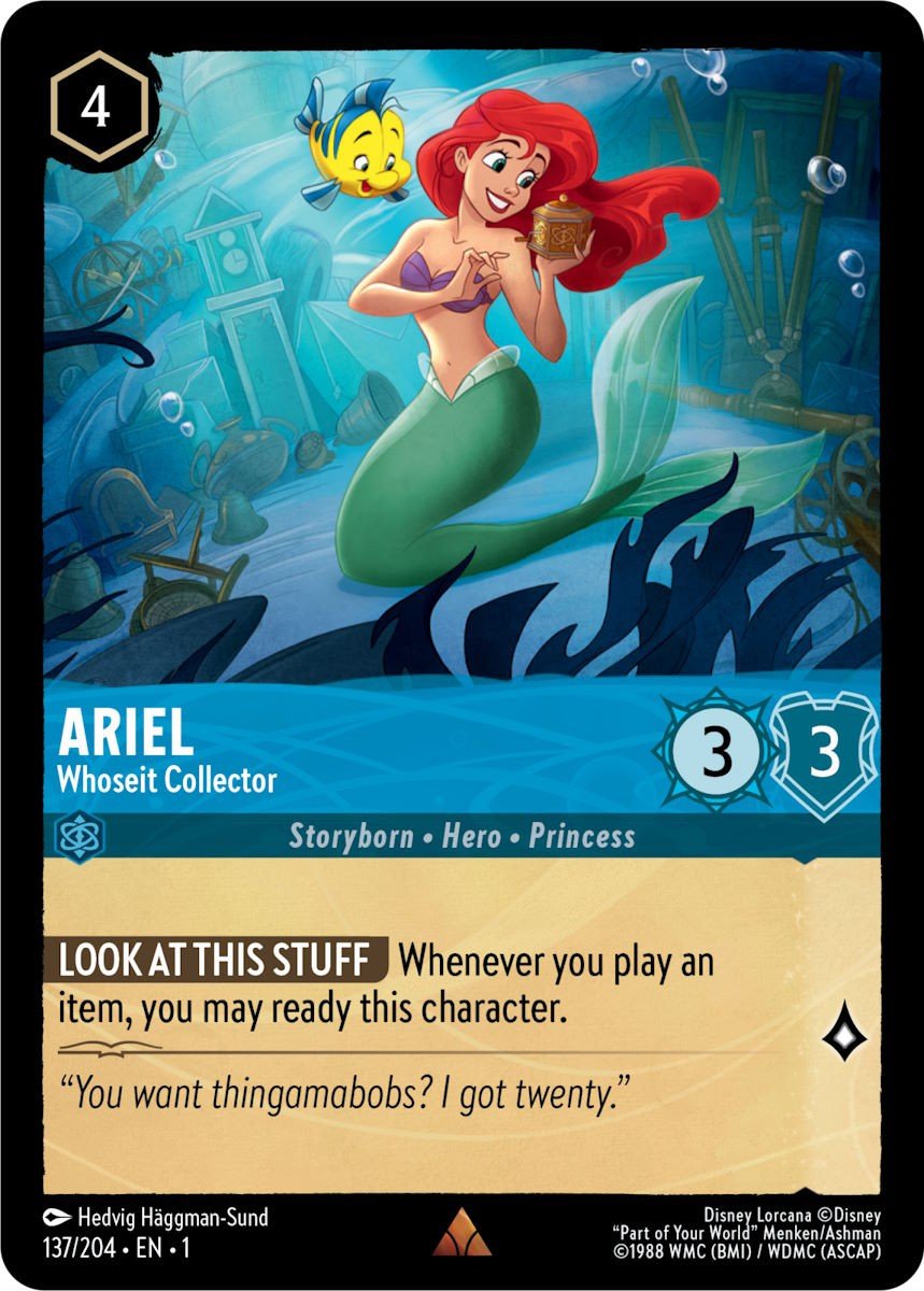 Ariel - Whoseit Collector Crop image Wallpaper