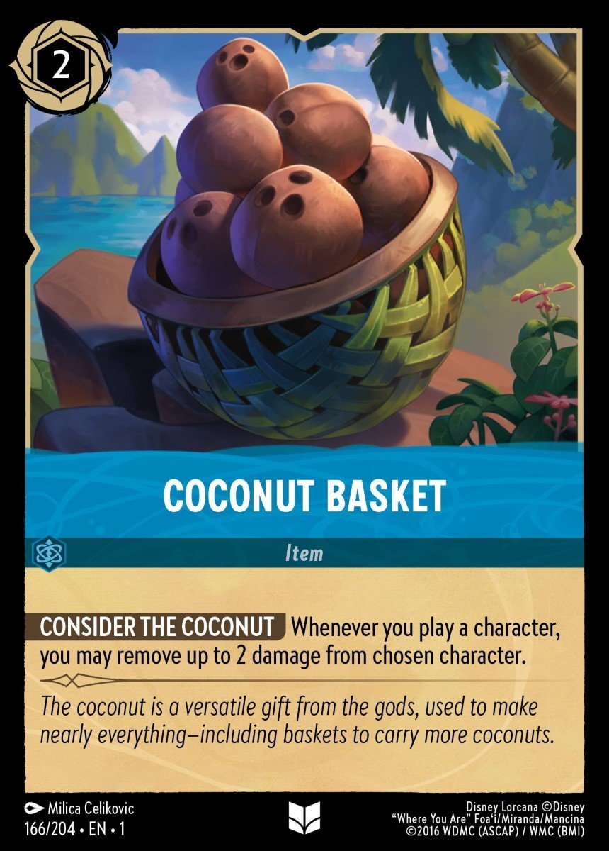 Coconut Basket Crop image Wallpaper