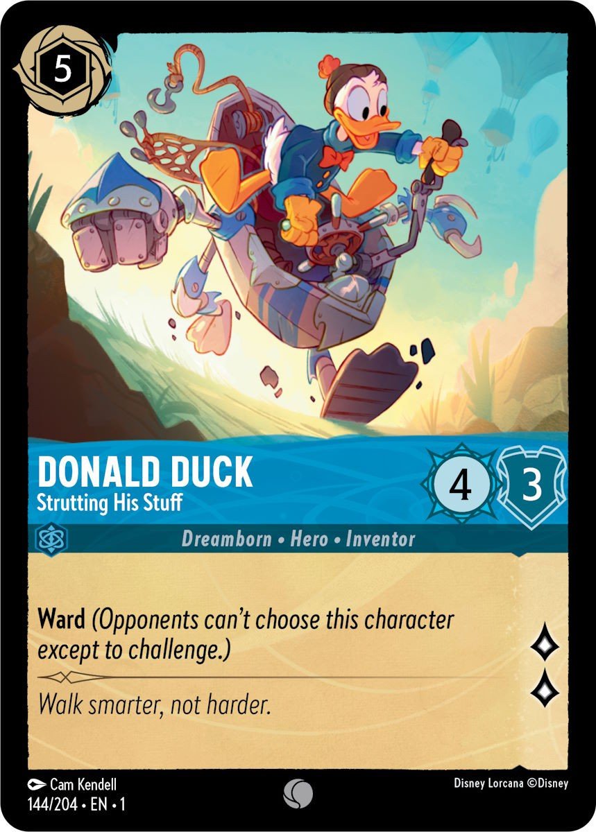 Donald Duck - Strutting His Stuff Crop image Wallpaper