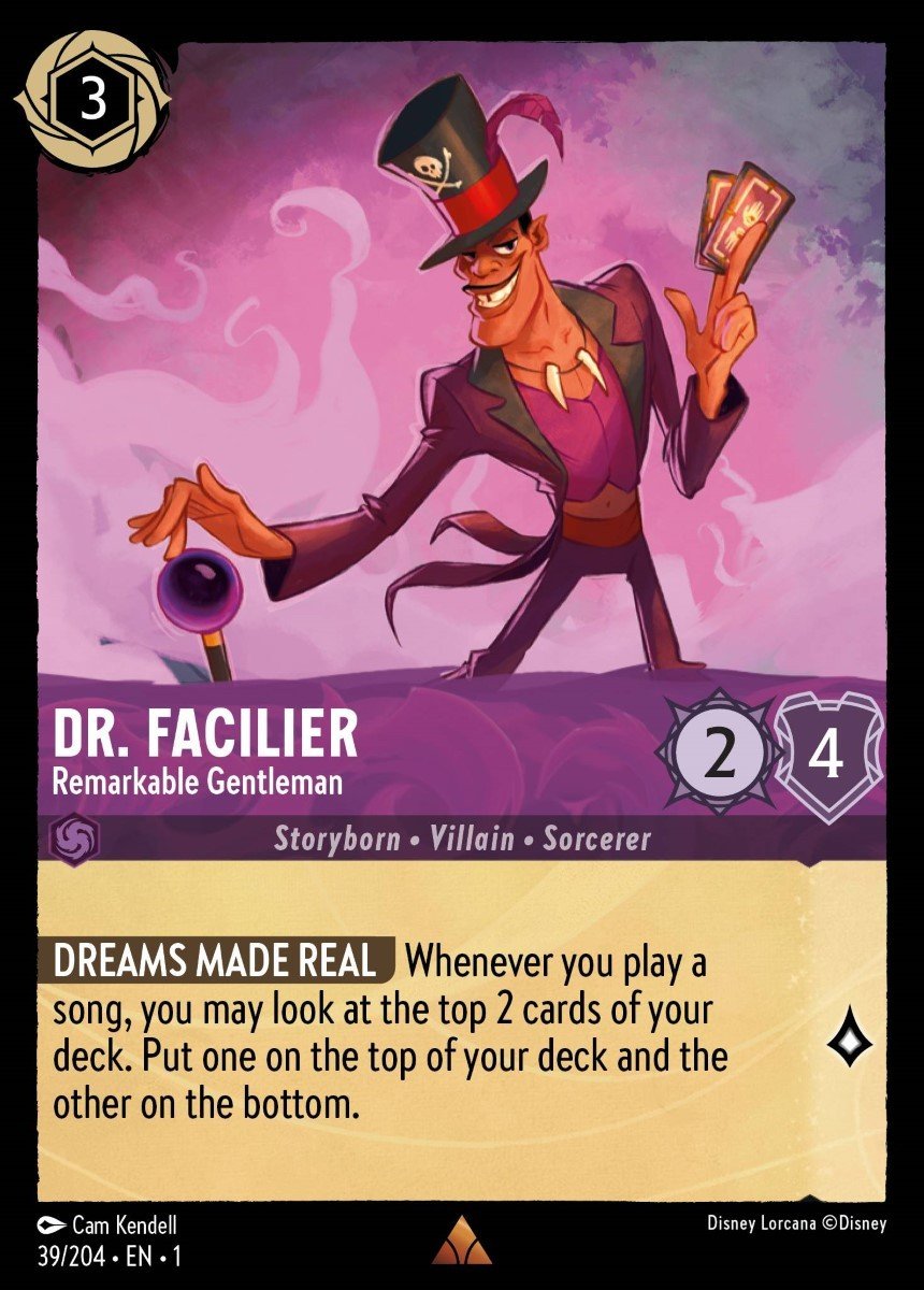 Dr. Facilier - Remarkable Gentleman Crop image Wallpaper