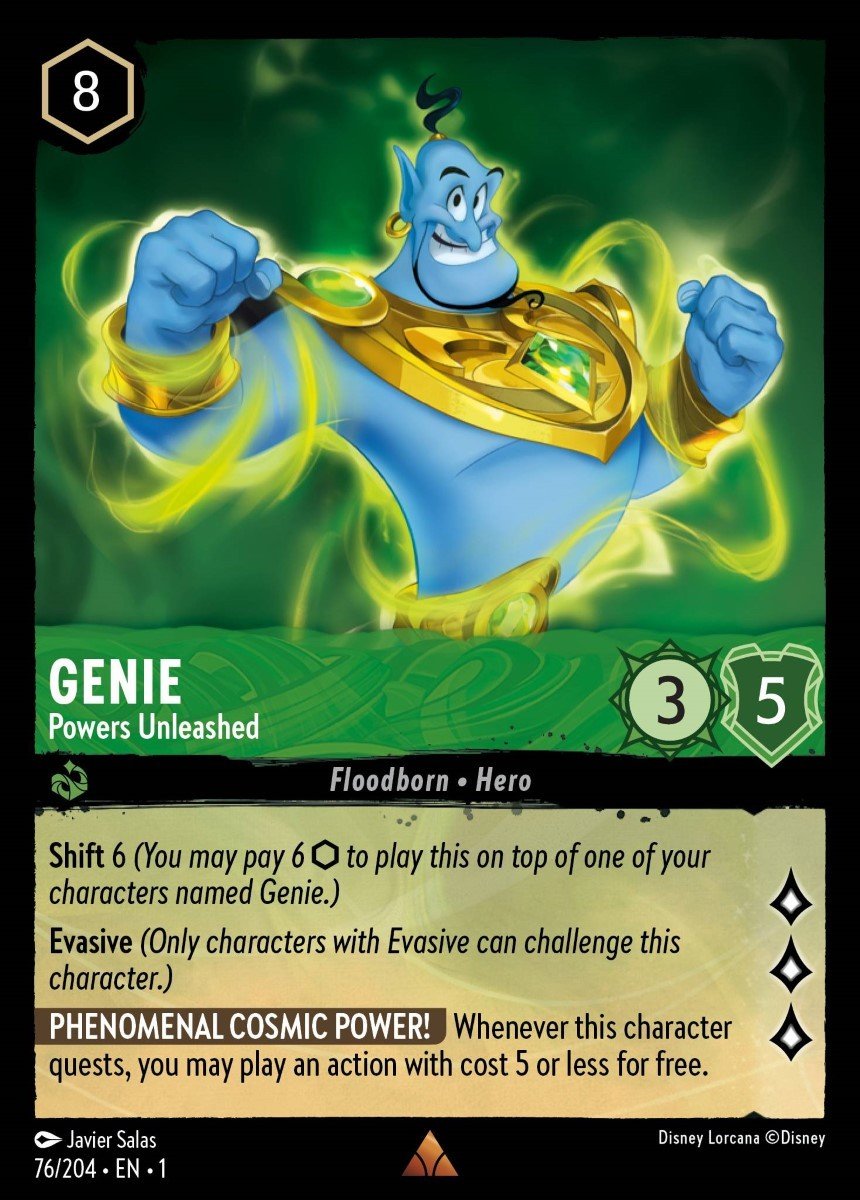 Genie - Powers Unleashed Crop image Wallpaper