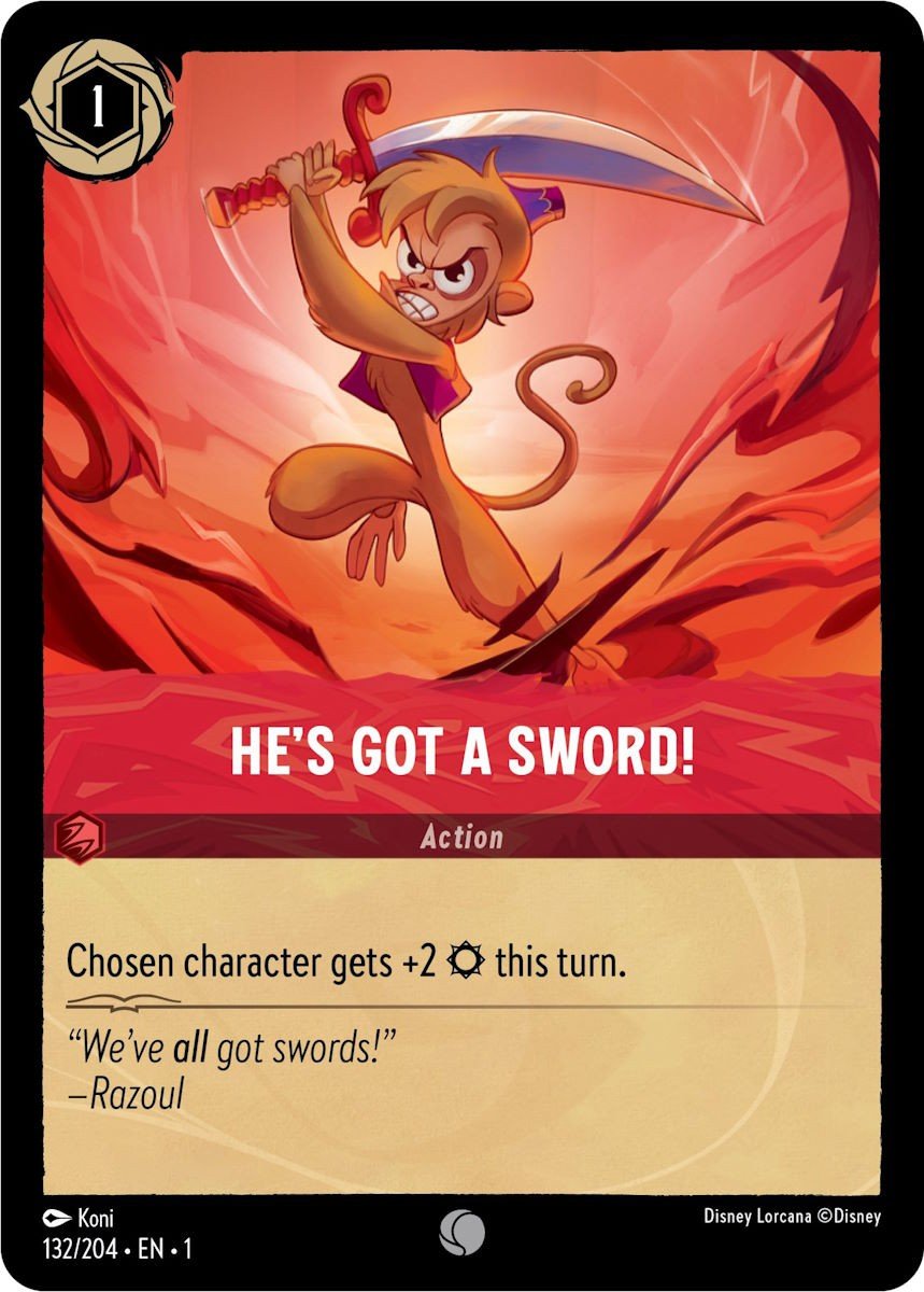 He's Got A Sword! Crop image Wallpaper