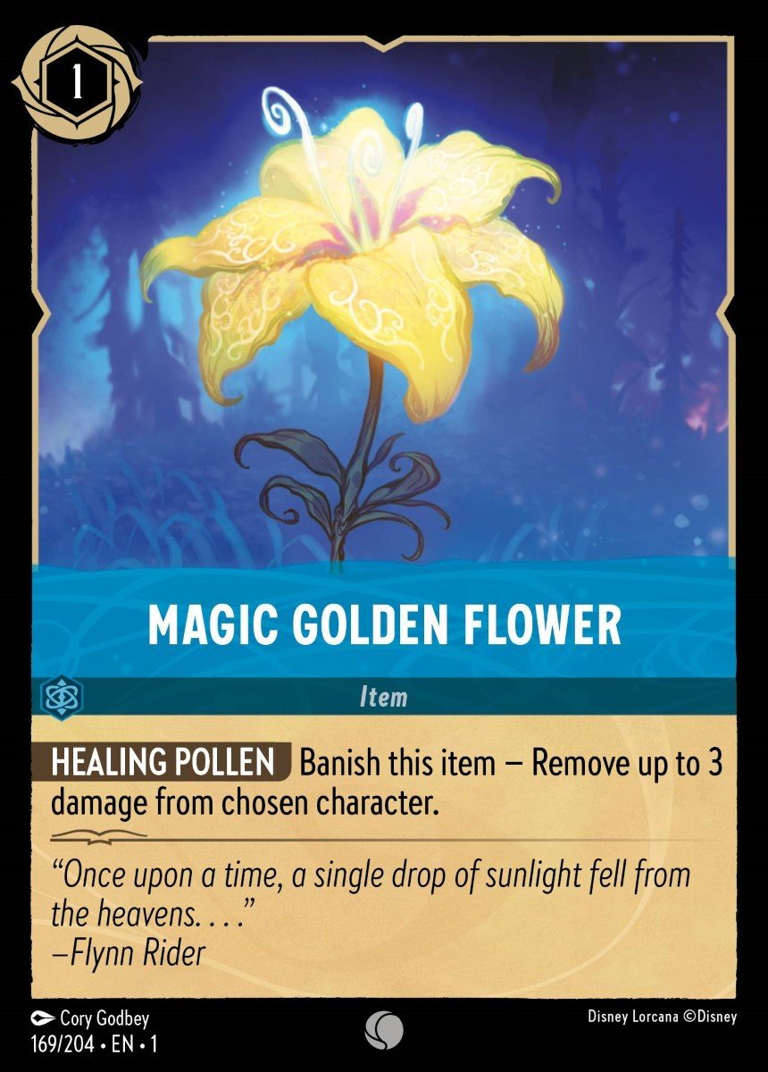 Magic Golden Flower Crop image Wallpaper