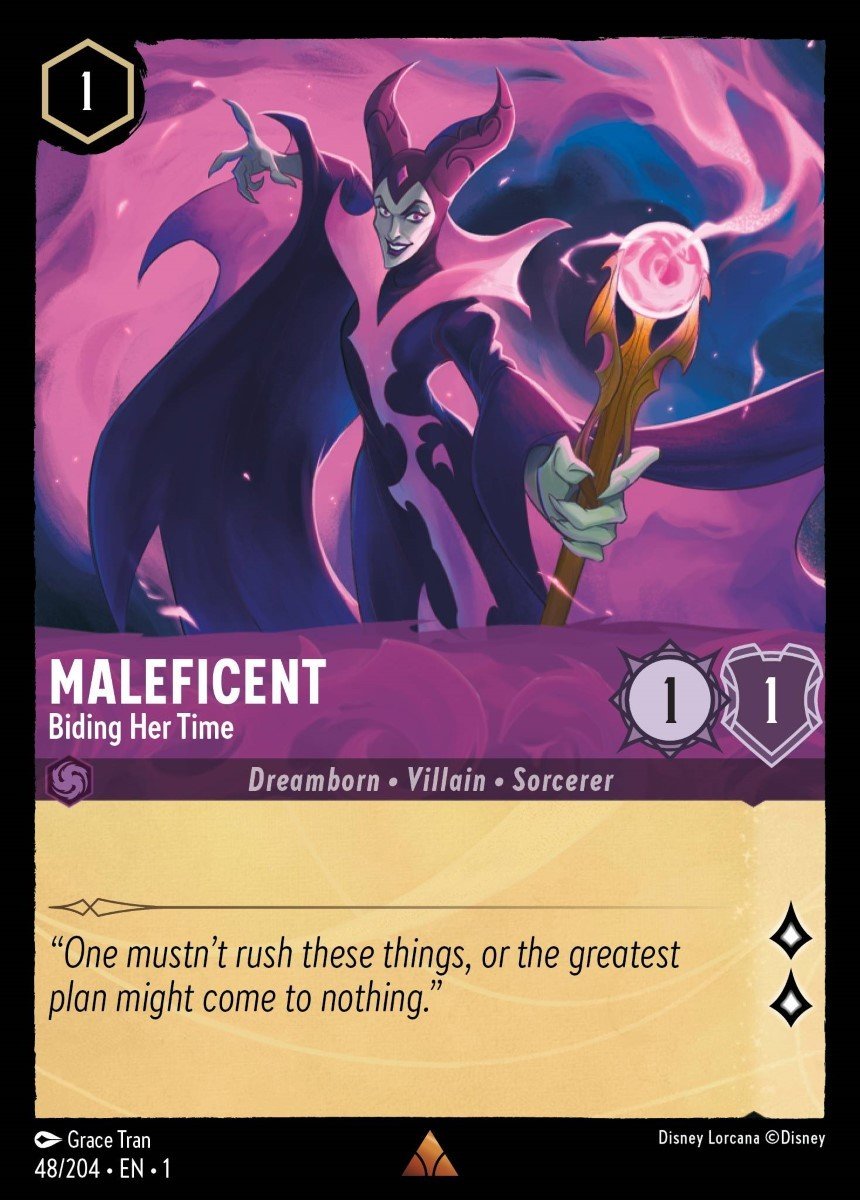 Maleficent - Biding Her Time Crop image Wallpaper