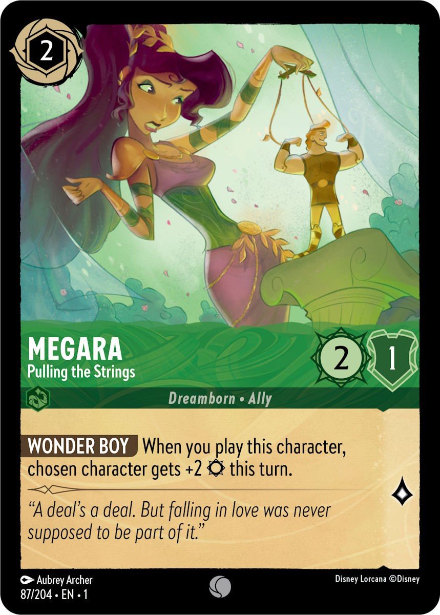 Megara - Pulling the Strings Crop image Wallpaper