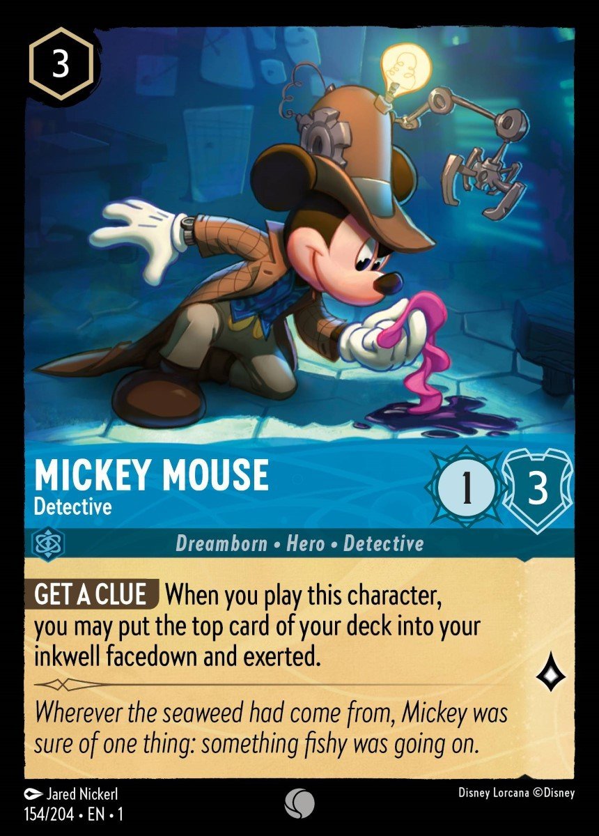 Mickey Mouse - Detective Crop image Wallpaper