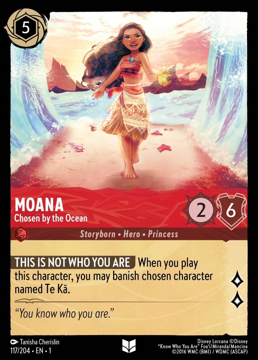 Moana - Chosen by the Ocean Crop image Wallpaper