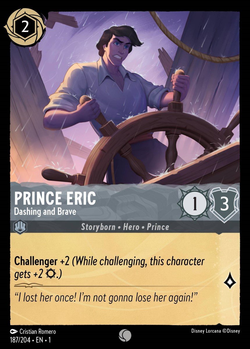 Prince Eric - Dashing and Brave Crop image Wallpaper